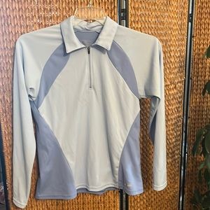 PATAGONIA Capilene 1/4 zip collared long sleeve pullover Baselayer top * READ*